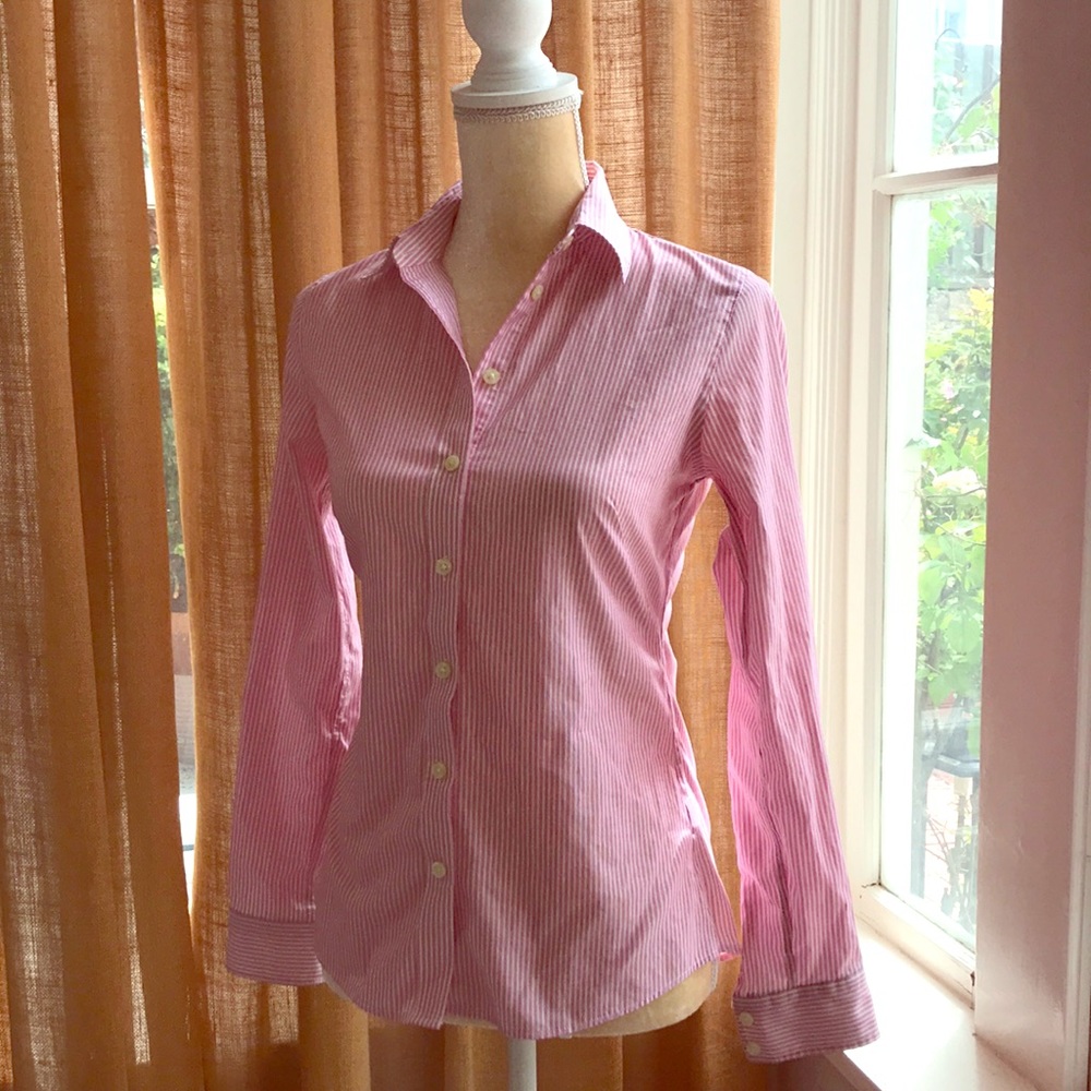 Banana Republic no-iron stretch shirt size 2
